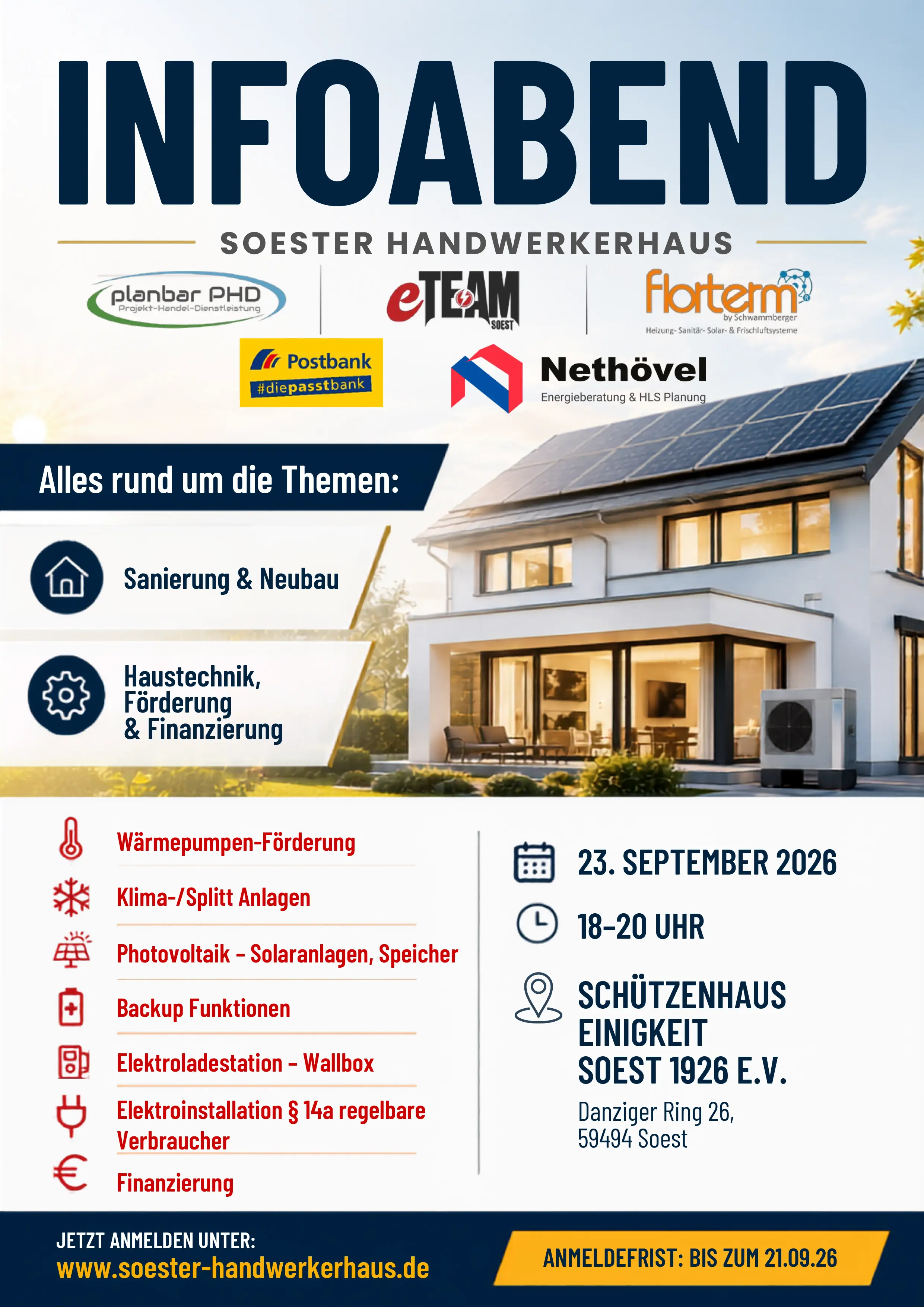 Flyer Infoabend